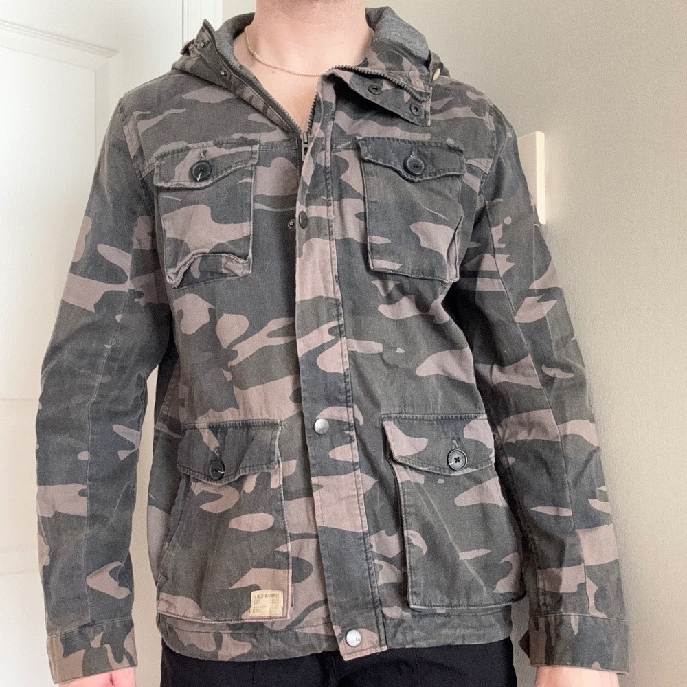COTTON:ON Mens Camo Jacket (L)